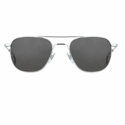 AO EYEWEAR | Original Pilot Sunglasses I Silver Grey