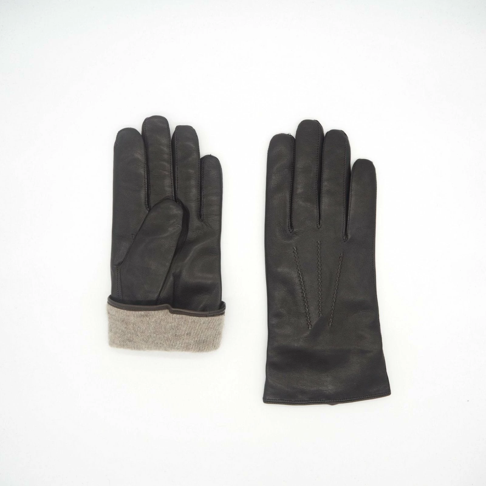 SAUSO ARVO | Lamb Nappa Cashmere Blend | Mocca 4 SAUSO ARVO | Lamb Nappa Cashmere Blend | Mocca - Image 2