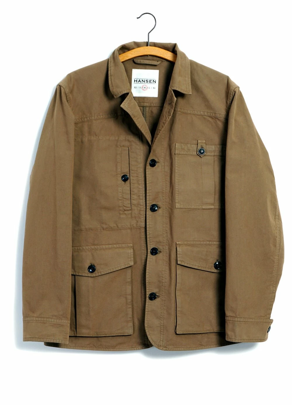 HANSEN GARMENTS ASLAK | Utility Jacket | Khaki 3 HANSEN GARMENTS ASLAK | Utility Jacket | Khaki