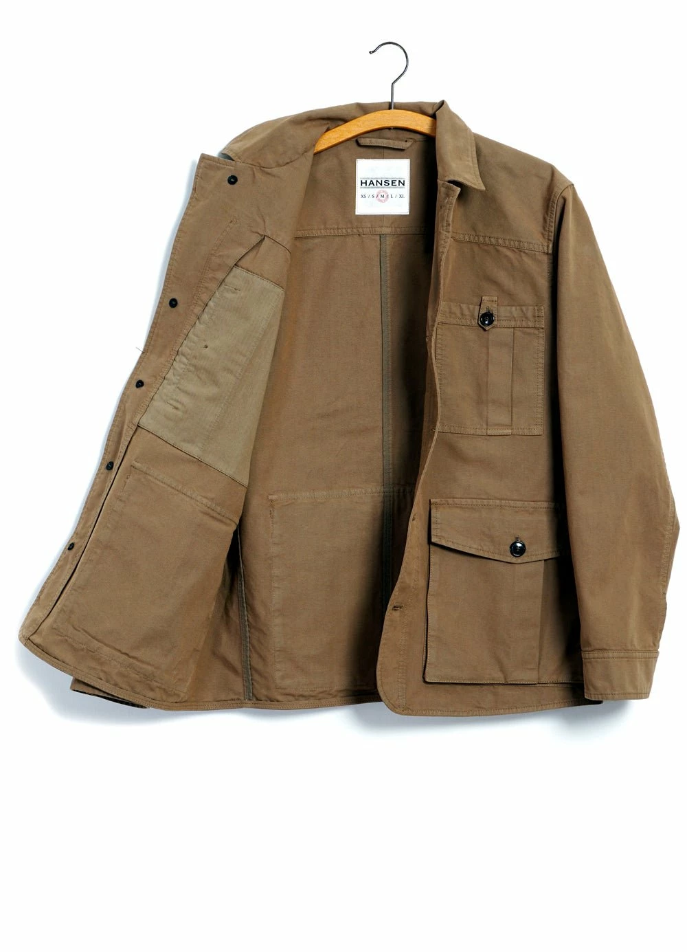 HANSEN GARMENTS ASLAK | Utility Jacket | Khaki 7 HANSEN GARMENTS ASLAK | Utility Jacket | Khaki - Image 5