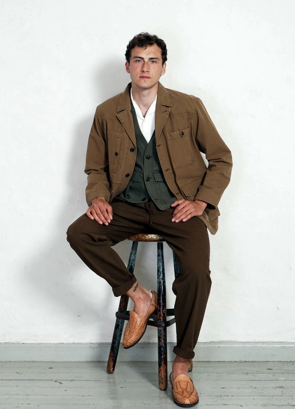 HANSEN GARMENTS ASLAK | Utility Jacket | Khaki 9 HANSEN GARMENTS ASLAK | Utility Jacket | Khaki - Image 7