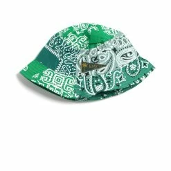 KAPITAL BANDANA PATCHWORK | BUCKET HAT | Green