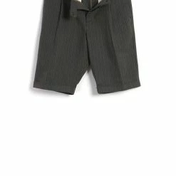 HANSEN GARMENTS BIRK | Single Pleated Shorts | Khaki Pin 12 HANSEN GARMENTS BIRK | Single Pleated Shorts | Khaki Pin -Heschung shop birk single pleated shorts khaki pin hansen garments 697793