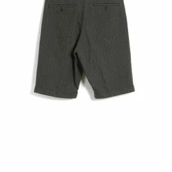 HANSEN GARMENTS BIRK | Single Pleated Shorts | Khaki Pin 13 HANSEN GARMENTS BIRK | Single Pleated Shorts | Khaki Pin -Heschung shop birk single pleated shorts khaki pin hansen garments 749763