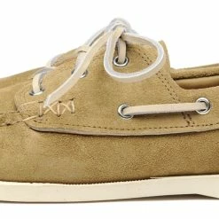 YUKETEN BOAT SHOE | Moccasin Shoe | FO Khaki -Heschung shop boat shoe moccasin shoe fo khaki yuketen 553306