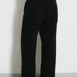 HANSEN GARMENTS BOBBY | Super Wide Pleated Trousers | Black 9 HANSEN GARMENTS BOBBY | Super Wide Pleated Trousers | Black -Heschung shop bobby super wide pleated trousers black hansen garments 704296