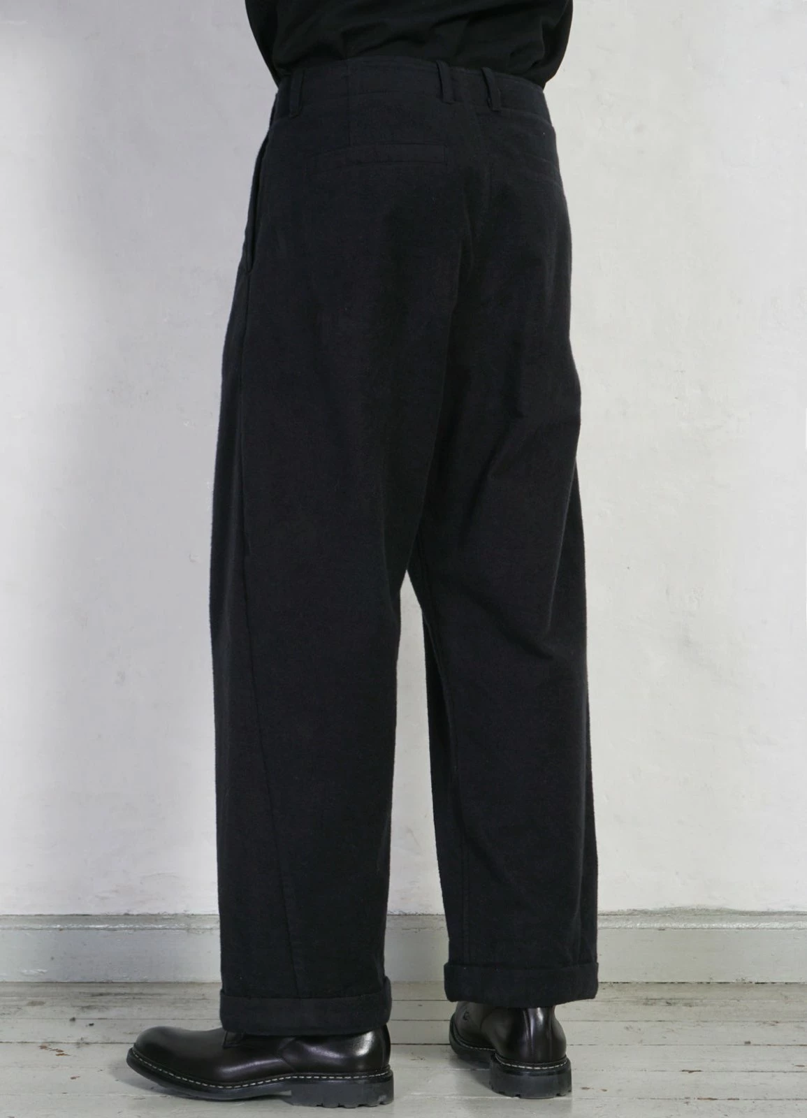 HANSEN GARMENTS BOBBY | Super Wide Pleated Trousers | Dark Bluegrey 5 HANSEN GARMENTS BOBBY | Super Wide Pleated Trousers | Dark Bluegrey - Image 3