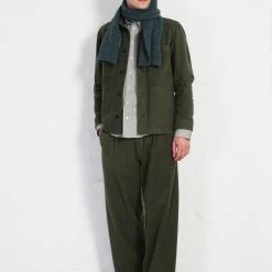 HANSEN GARMENTS BOBBY | Super Wide Pleated Trousers | Dark Green 13 HANSEN GARMENTS BOBBY | Super Wide Pleated Trousers | Dark Green -Heschung shop bobby super wide pleated trousers dark green hansen garments 461308