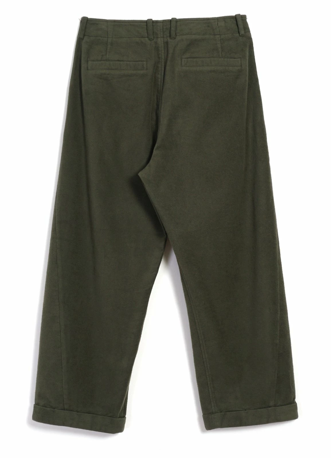 HANSEN GARMENTS BOBBY | Super Wide Pleated Trousers | Dark Green 6 HANSEN GARMENTS BOBBY | Super Wide Pleated Trousers | Dark Green - Image 4