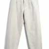 HANSEN GARMENTS BOBBY | Super Wide Pleated Trousers | Flax Nature 1 HANSEN GARMENTS BOBBY | Super Wide Pleated Trousers | Flax Nature -Heschung shop bobby super wide pleated trousers flax nature hansen garments 944533