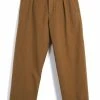 HANSEN GARMENTS BOBBY | Super Wide Pleated Trousers | Turmeric