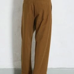 HANSEN GARMENTS BOBBY | Super Wide Pleated Trousers | Turmeric -Heschung shop bobby super wide pleated trousers turmeric hansen garments 633814