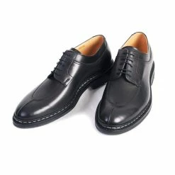 Default -Heschung shop catalpa leather derby shoe black 460 365522