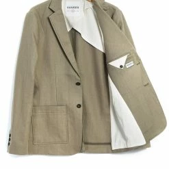 HANSEN GARMENTS CHRIS | Classic Two Button Blazer | Bay Leaf 13 HANSEN GARMENTS CHRIS | Classic Two Button Blazer | Bay Leaf -Heschung shop chris classic two button blazer bay leaf hansen garments 884943