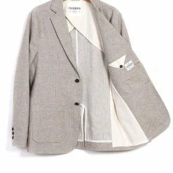 HANSEN GARMENTS CHRIS | Two Button Classic Blazer | Beach 15 HANSEN GARMENTS CHRIS | Two Button Classic Blazer | Beach -Heschung shop chris two button classic blazer beach hansen garments 973381