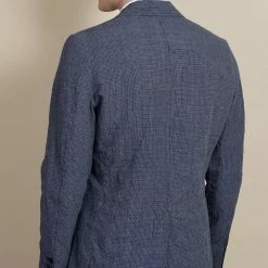 HANSEN GARMENTS CHRIS | Two Button Classic Blazer | River -Heschung shop chris two button classic blazer river hansen garments 581658