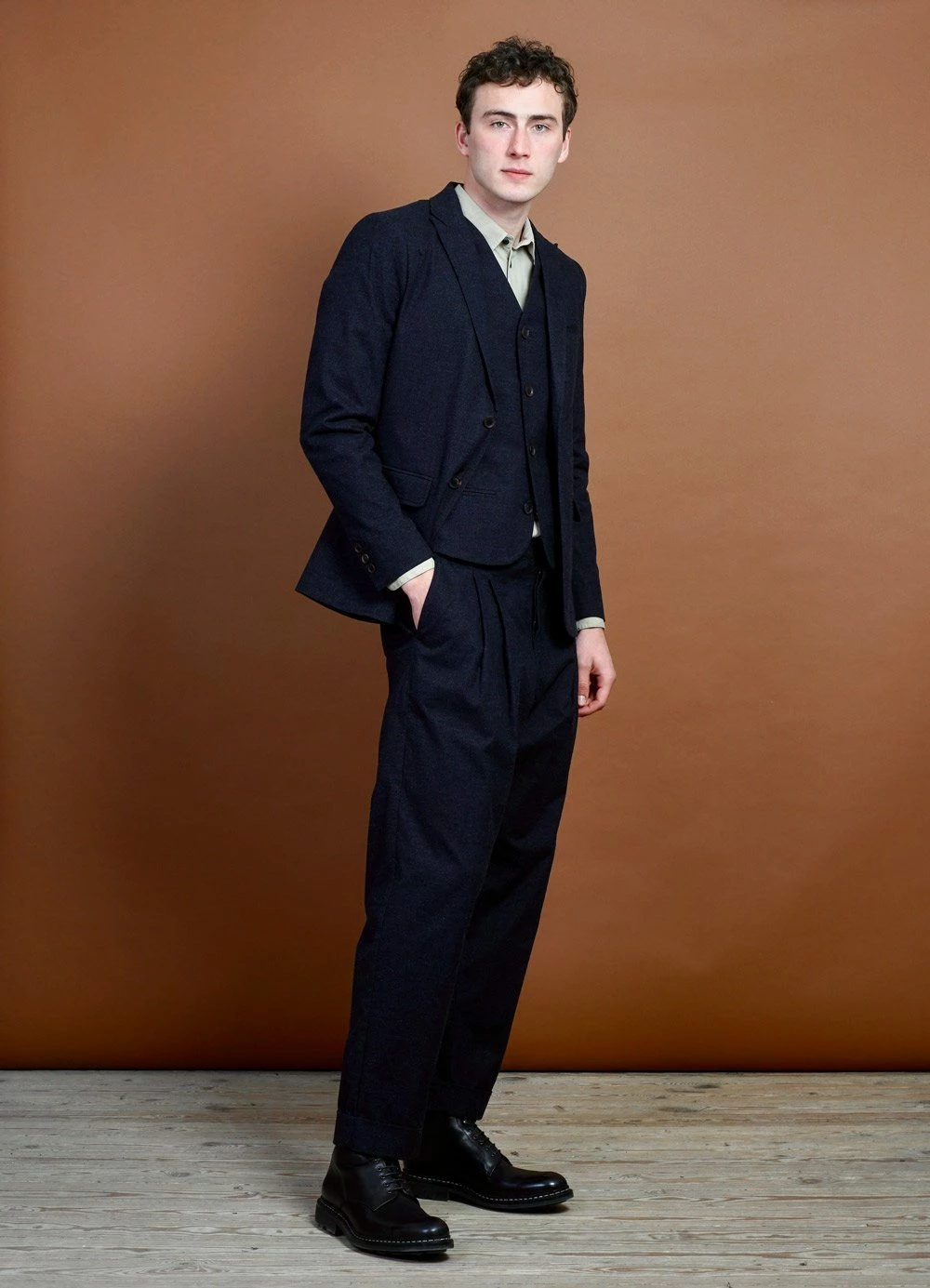 HANSEN GARMENTS CHRISTOFFER | Classic Two Button Blazer | Fjord 8 HANSEN GARMENTS CHRISTOFFER | Classic Two Button Blazer | Fjord - Image 6