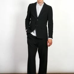 HANSEN GARMENTS CHRISTOFFER | Two Button Blazer | Black 10 HANSEN GARMENTS CHRISTOFFER | Two Button Blazer | Black -Heschung shop christoffer two button blazer black 419727