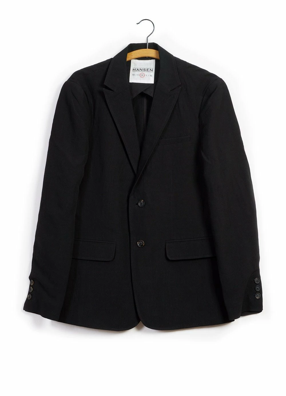 HANSEN GARMENTS CHRISTOFFER | Two Button Blazer | Black 3 HANSEN GARMENTS CHRISTOFFER | Two Button Blazer | Black