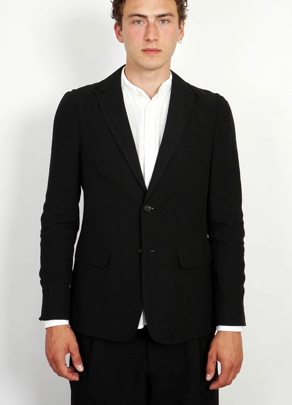 HANSEN GARMENTS CHRISTOFFER | Two Button Blazer | Black 4 HANSEN GARMENTS CHRISTOFFER | Two Button Blazer | Black - Image 2