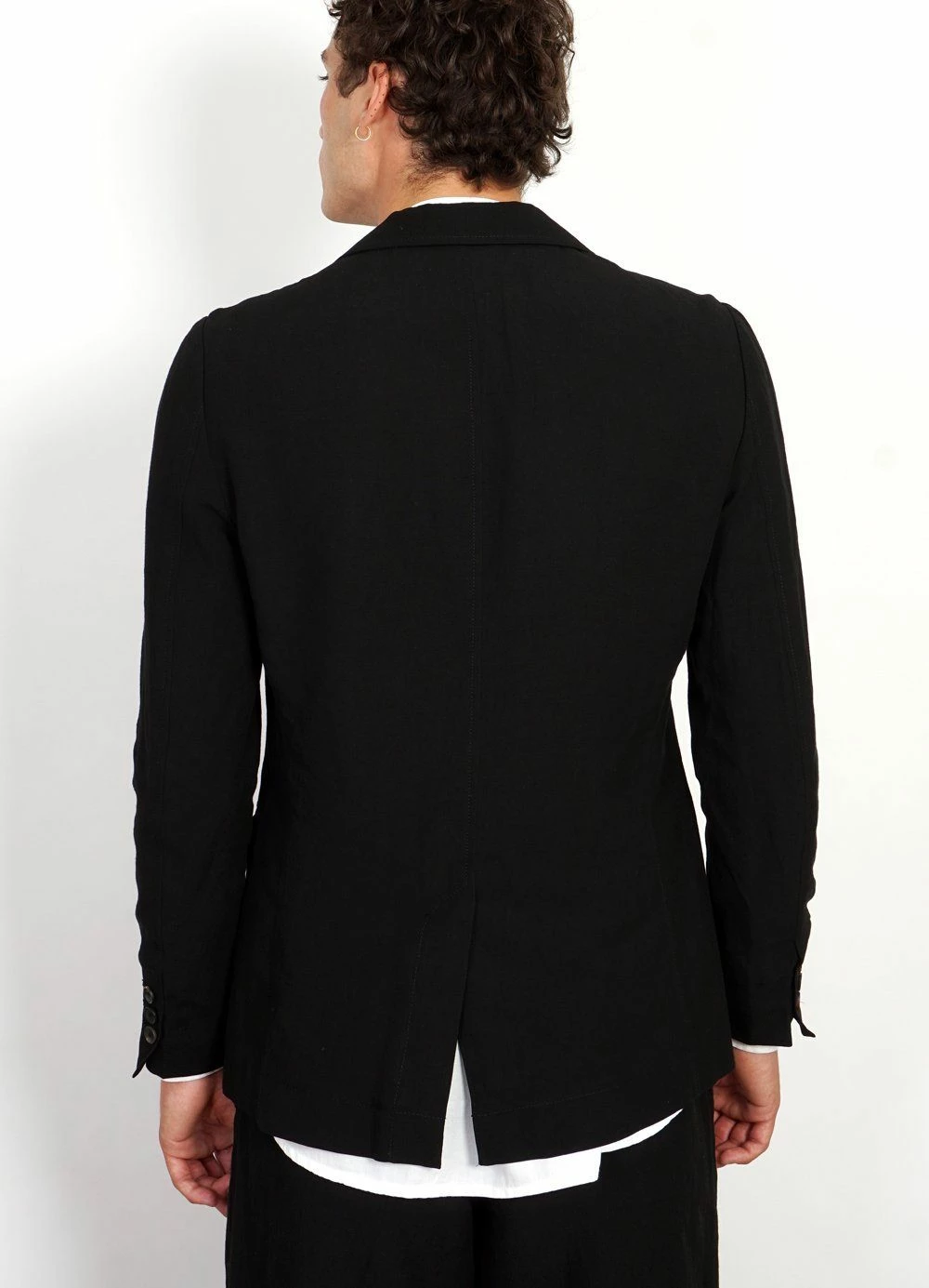 HANSEN GARMENTS CHRISTOFFER | Two Button Blazer | Black 5 HANSEN GARMENTS CHRISTOFFER | Two Button Blazer | Black - Image 3