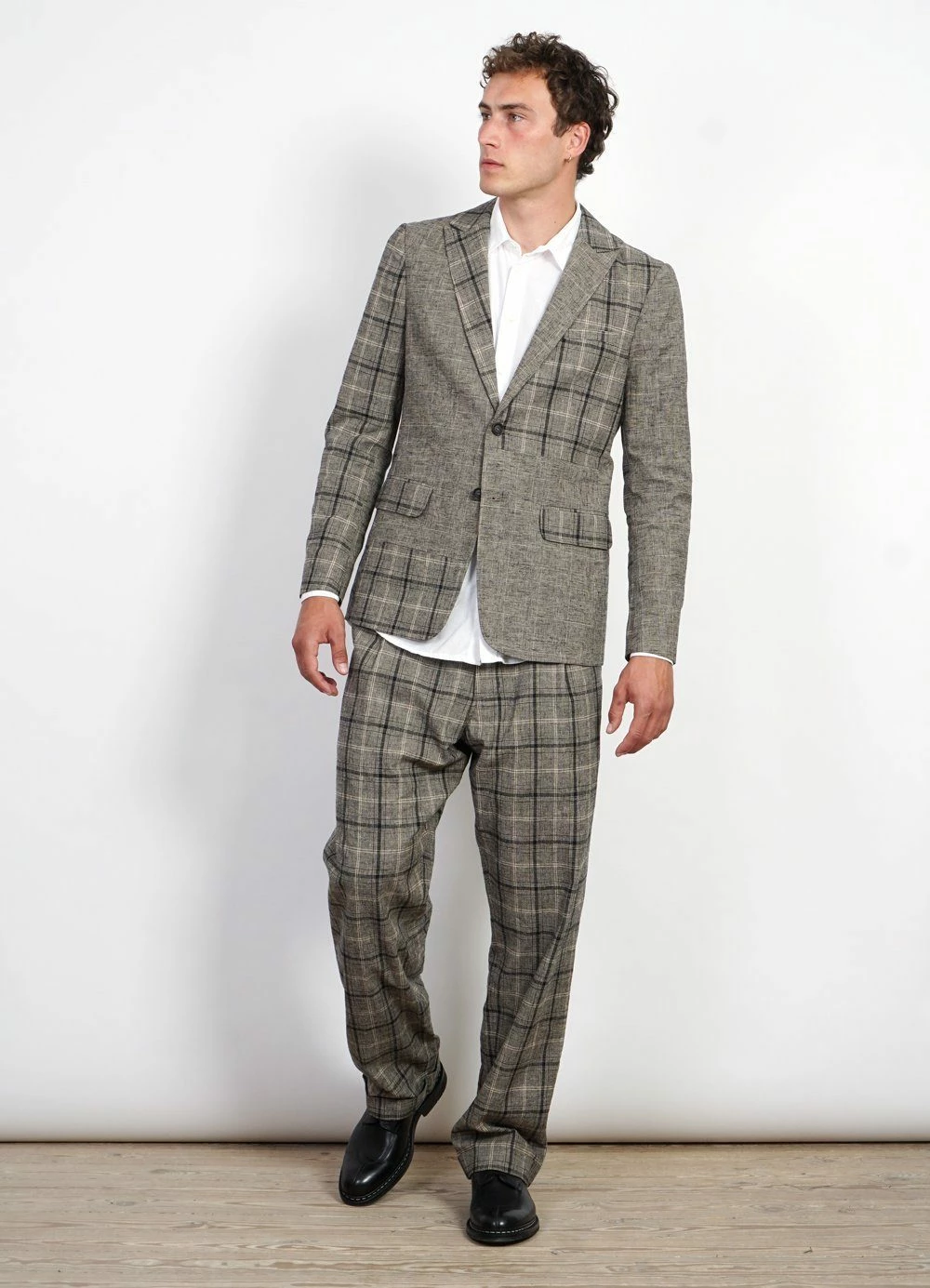 HANSEN GARMENTS CHRISTOFFER | Two Button Blazer | Mixed Check 6 HANSEN GARMENTS CHRISTOFFER | Two Button Blazer | Mixed Check - Image 4