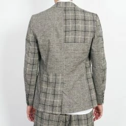 HANSEN GARMENTS CHRISTOFFER | Two Button Blazer | Mixed Check 9 HANSEN GARMENTS CHRISTOFFER | Two Button Blazer | Mixed Check -Heschung shop christoffer two button blazer mixed check 607097