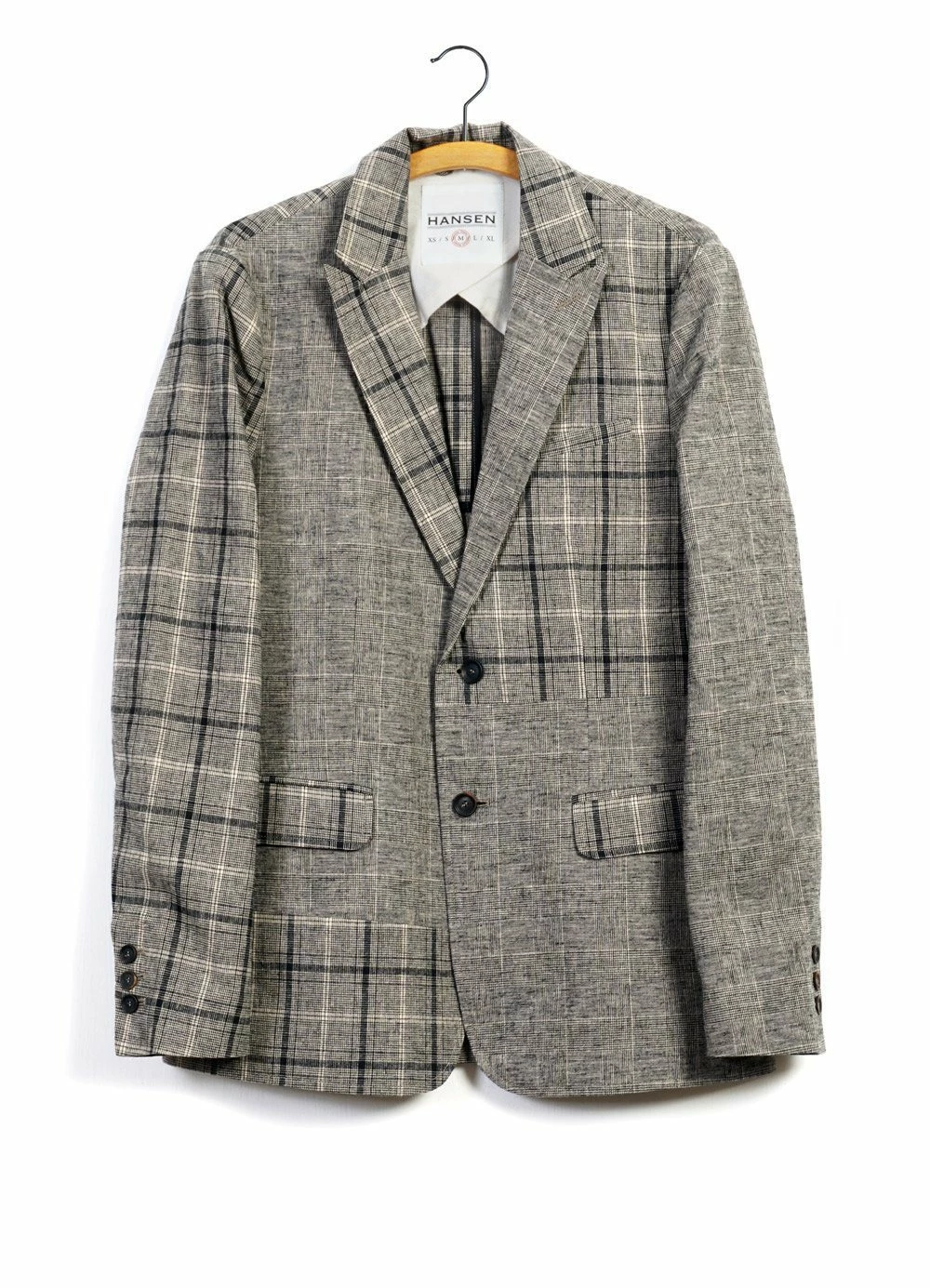 HANSEN GARMENTS CHRISTOFFER | Two Button Blazer | Mixed Check 3 HANSEN GARMENTS CHRISTOFFER | Two Button Blazer | Mixed Check