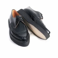 George Cox CREEPER GIBSON | Leather Shoe | Black 10 George Cox CREEPER GIBSON | Leather Shoe | Black -Heschung shop creeper gibson leather shoe black 300 546986
