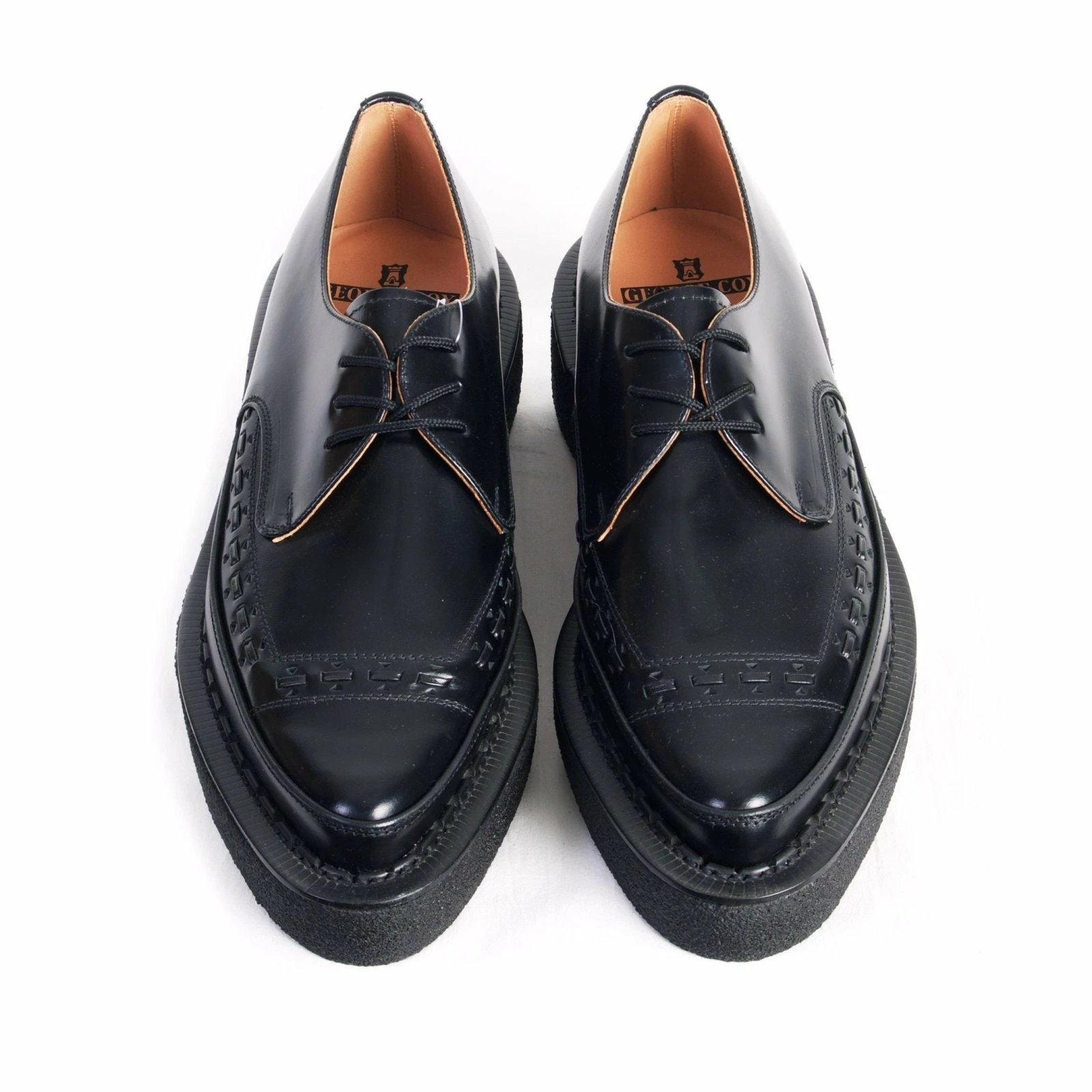 George Cox CREEPER GIBSON | Leather Shoe | Black 3 George Cox CREEPER GIBSON | Leather Shoe | Black