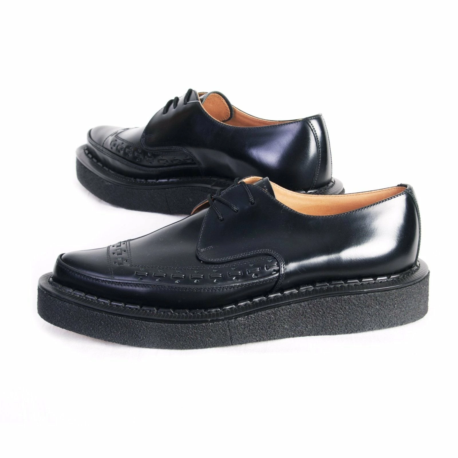 George Cox CREEPER GIBSON | Leather Shoe | Black 5 George Cox CREEPER GIBSON | Leather Shoe | Black - Image 3