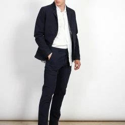 HANSEN GARMENTS FRED | Regular Fit Trousers | Northsea -Heschung shop crop SS20 hansen look nicolai fred northsea henning white