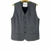 HANSEN GARMENTS DANIEL | Classic Casual Vest | Indigo Grey 2 HANSEN GARMENTS DANIEL | Classic Casual Vest | Indigo Grey -Heschung shop daniel classic casual vest indigo grey 240 188123