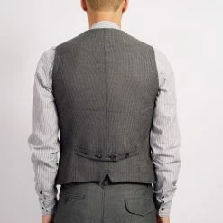 HANSEN GARMENTS DANIEL | Classic Casual Vest | Indigo Grey 8 HANSEN GARMENTS DANIEL | Classic Casual Vest | Indigo Grey -Heschung shop daniel classic casual vest indigo grey 240 561835