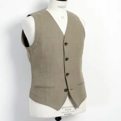 HANSEN GARMENTS DANIEL | Classic Waistcoat | Bay Leaf 9 HANSEN GARMENTS DANIEL | Classic Waistcoat | Bay Leaf -Heschung shop daniel classic waistcoat bay leaf hansen garments 397735