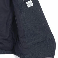 HANSEN GARMENTS DANIEL | Classic Waistcoat | Brushed Blue -Heschung shop daniel classic waistcoat brushed blue hansen garments 729063
