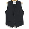 HANSEN GARMENTS DANIEL | Classic Waistcoat | Dark Blue 2 HANSEN GARMENTS DANIEL | Classic Waistcoat | Dark Blue -Heschung shop daniel classic waistcoat dark blue hansen garments 798260