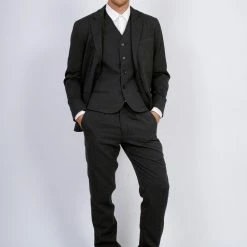 HANSEN GARMENTS DANIEL | Classic Waistcoat | Graphite 13 HANSEN GARMENTS DANIEL | Classic Waistcoat | Graphite -Heschung shop daniel classic waistcoat graphite 240 335439