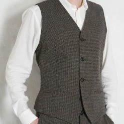 HANSEN GARMENTS DANIEL | Classic Waistcoat | Rocks 10 HANSEN GARMENTS DANIEL | Classic Waistcoat | Rocks -Heschung shop daniel classic waistcoat rocks hansen garments 865670