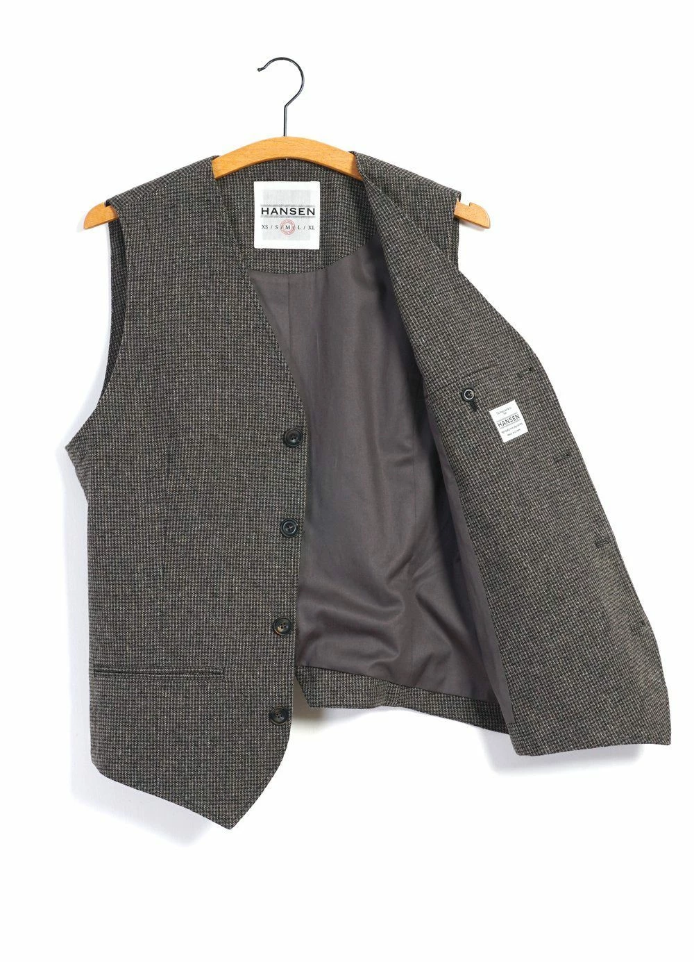 HANSEN GARMENTS DANIEL | Classic Waistcoat | Rocks 8 HANSEN GARMENTS DANIEL | Classic Waistcoat | Rocks - Image 6