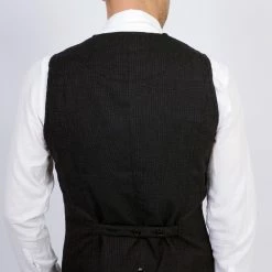 HANSEN GARMENTS DANIEL | Classic Waistcoat | Slate 8 HANSEN GARMENTS DANIEL | Classic Waistcoat | Slate -Heschung shop daniel classic waistcoat slate 240 964557