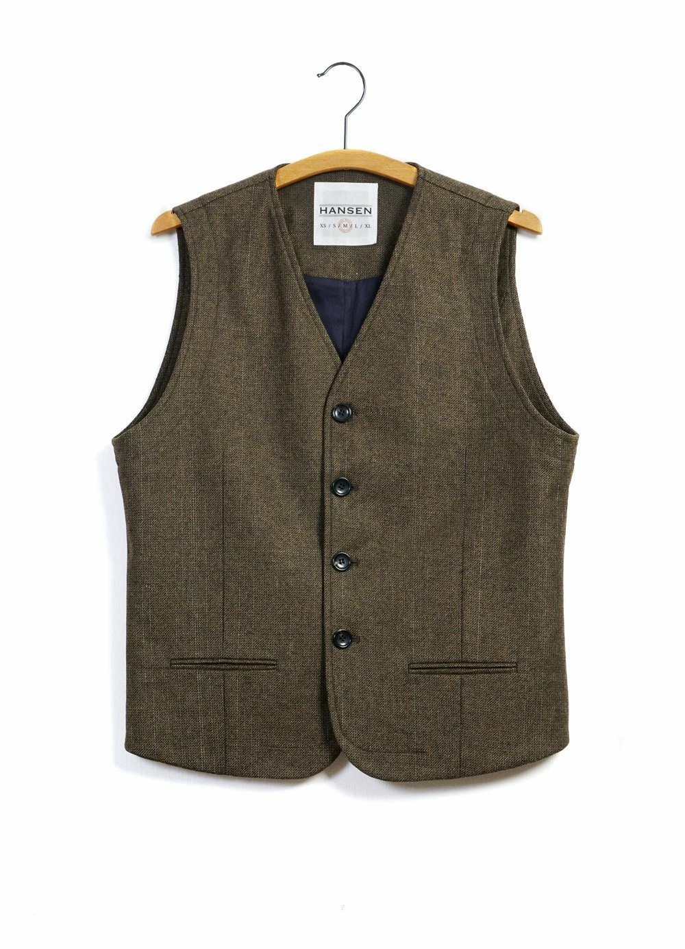 HANSEN GARMENTS DANIEL | Informal 4-button Waistcoat | October 3 HANSEN GARMENTS DANIEL | Informal 4-button Waistcoat | October