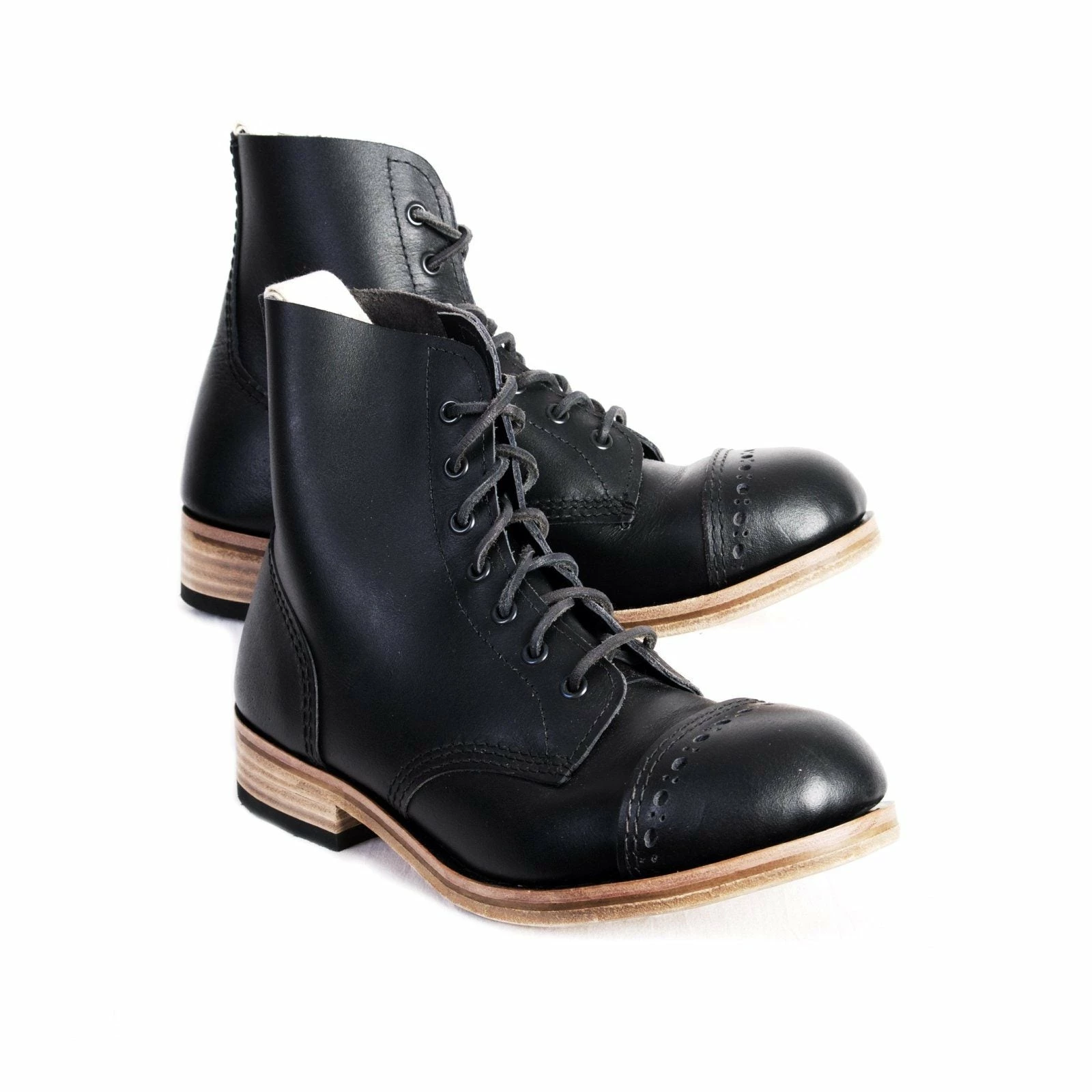 William Lennon DERBY BOOT | Traditional Work Boot | Black 4 William Lennon DERBY BOOT | Traditional Work Boot | Black - Image 2