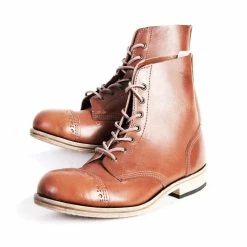 William Lennon DERBY BOOT | Traditional Work Boot | Cognac 8 William Lennon DERBY BOOT | Traditional Work Boot | Cognac -Heschung shop derby boot traditional work boot cognac 375 450656