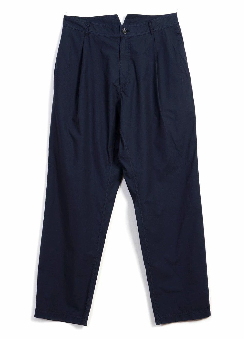 HANSEN GARMENTS EIGIL | Light Wide Cut Summer Trousers | Navy 3 HANSEN GARMENTS EIGIL | Light Wide Cut Summer Trousers | Navy