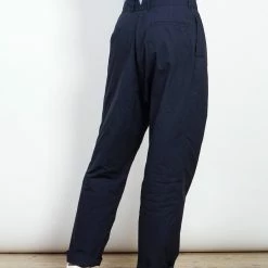 HANSEN GARMENTS EIGIL | Light Wide Cut Summer Trousers | Navy 13 HANSEN GARMENTS EIGIL | Light Wide Cut Summer Trousers | Navy -Heschung shop eigil light wide cut summer trousers navy 804074