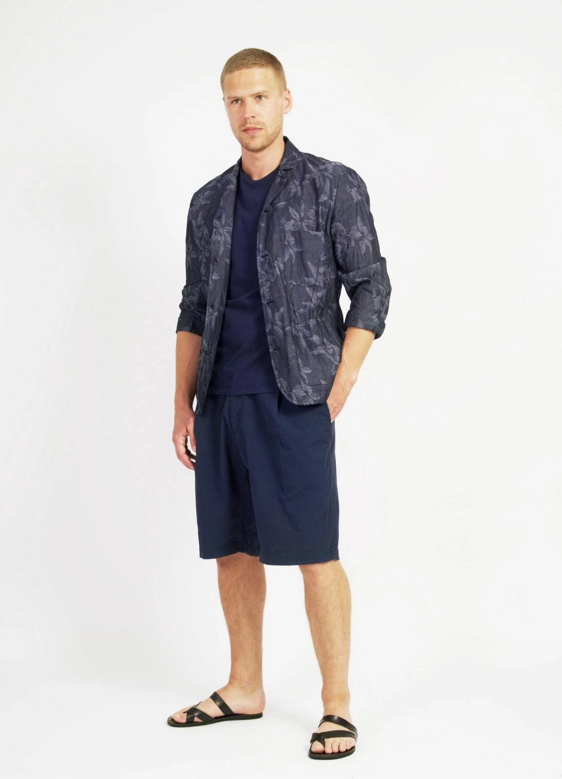 HANSEN GARMENTS ELIAS | Loose Fit Five Button Blazer | Botanic Indigo 5 HANSEN GARMENTS ELIAS | Loose Fit Five Button Blazer | Botanic Indigo - Image 3