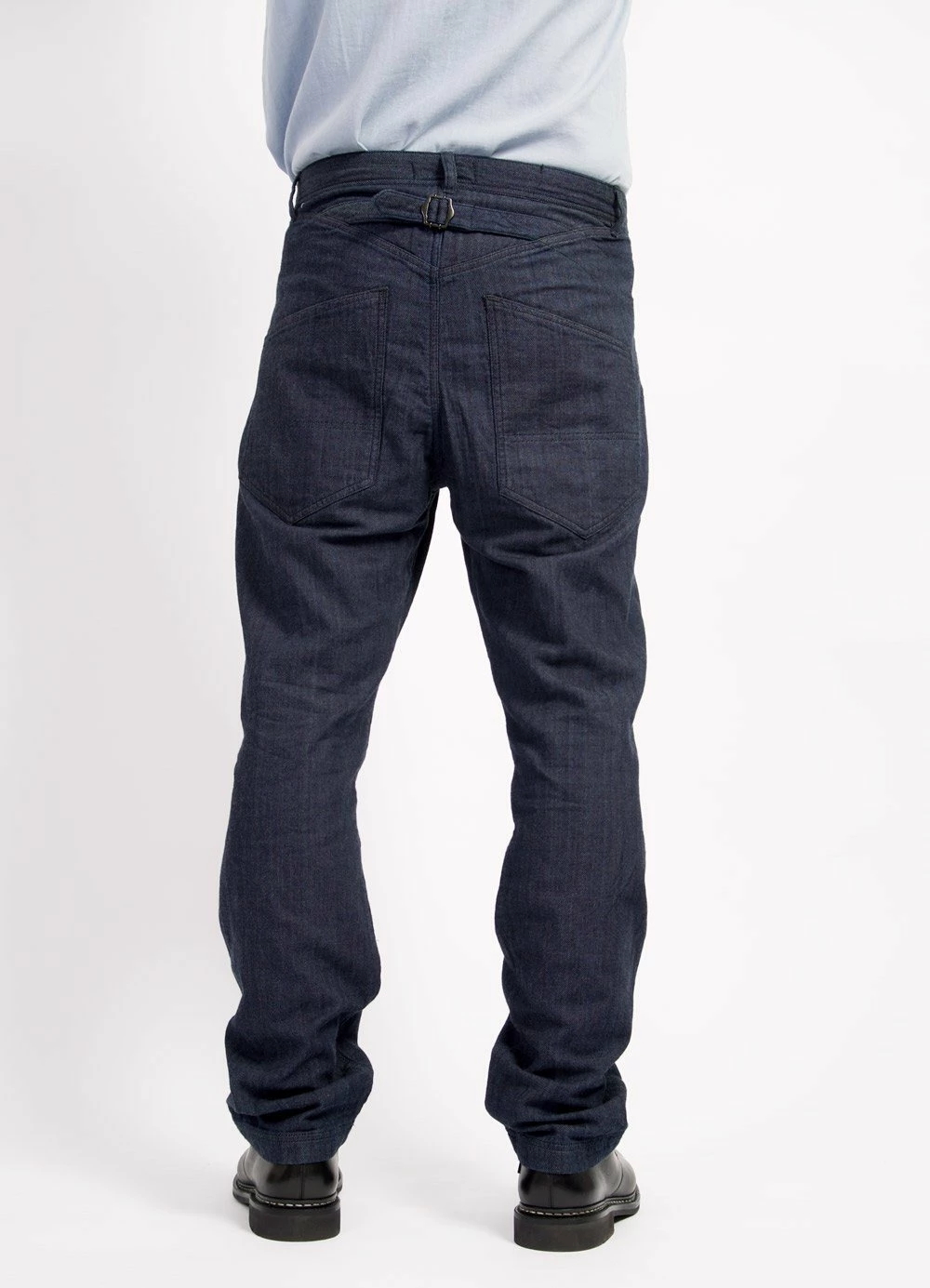HANSEN GARMENTS EMIL | Work Trousers | Indigo 9 HANSEN GARMENTS EMIL | Work Trousers | Indigo - Image 7