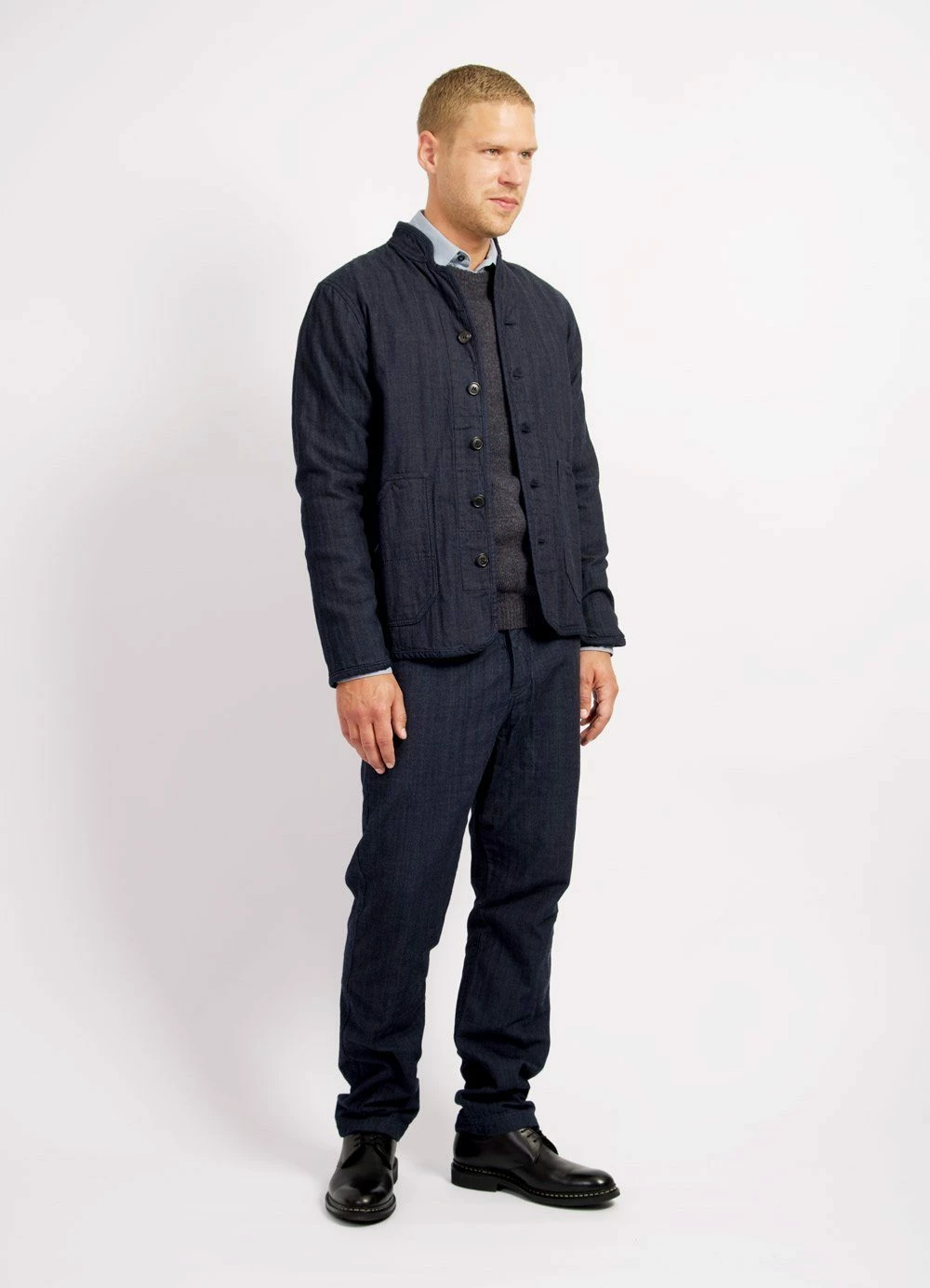 HANSEN GARMENTS EMIL | Work Trousers | Indigo 10 HANSEN GARMENTS EMIL | Work Trousers | Indigo - Image 8
