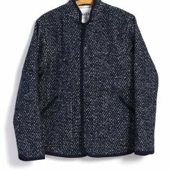 HANSEN GARMENTS ERLING | Quilted Work Jacket | Big Blue